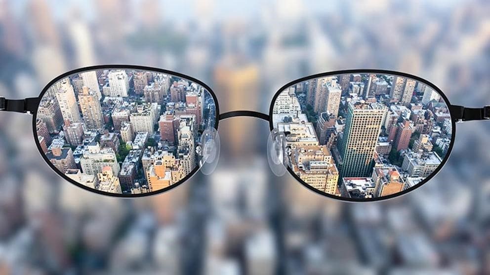 Imagen de un paciente miopia 